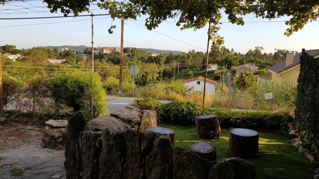 הוילה סנטיאגו דה קומפוסטלה Casa De Piedra Tipica מראה חיצוני תמונה